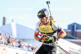 02.08.2024, Sandnes, Norway (NOR): Danilo Riethmueller (GER) - BLINK24 Festival Biathlon - Sandnes (NOR). www.nordicfocus.com. © Manzoni/NordicFocus. Every downloaded picture is fee-liable.