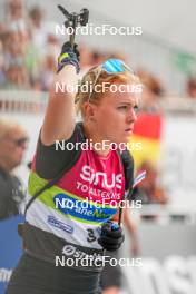 02.08.2024, Sandnes, Norway (NOR): Sophie Chauveau (FRA) - BLINK24 Festival Biathlon - Sandnes (NOR). www.nordicfocus.com. © Nordnes/NordicFocus. Every downloaded picture is fee-liable.