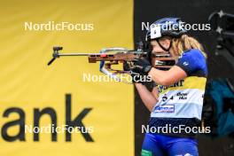 03.08.2024, Sandnes, Norway (NOR): Karoline Erdal (NOR) - BLINK24 Festival Biathlon - Sandnes (NOR). www.nordicfocus.com. © Manzoni/NordicFocus. Every downloaded picture is fee-liable.