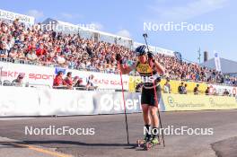 02.08.2024, Sandnes, Norway (NOR): Johannes Dale-Skjevdal (NOR) - BLINK24 Festival Biathlon - Sandnes (NOR). www.nordicfocus.com. © Manzoni/NordicFocus. Every downloaded picture is fee-liable.