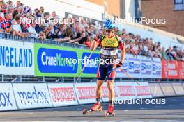 02.08.2024, Sandnes, Norway (NOR): Vebjoern Soerum (NOR) - BLINK24 Festival Biathlon - Sandnes (NOR). www.nordicfocus.com. © Manzoni/NordicFocus. Every downloaded picture is fee-liable.