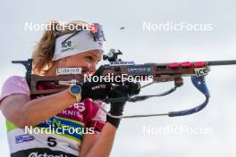 02.08.2024, Sandnes, Norway (NOR): Karoline Knotten (Offigstad) - BLINK24 Festival Biathlon - Sandnes (NOR). www.nordicfocus.com. © Nordnes/NordicFocus. Every downloaded picture is fee-liable.