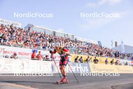 02.08.2024, Sandnes, Norway (NOR): Endre Stroemsheim (NOR) - BLINK24 Festival Biathlon - Sandnes (NOR). www.nordicfocus.com. © Manzoni/NordicFocus. Every downloaded picture is fee-liable.