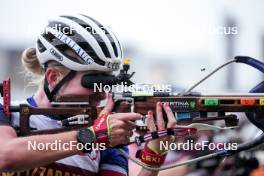 03.08.2024, Sandnes, Norway (NOR): Ragnhild Femsteinevik (NOR) - BLINK24 Festival Biathlon - Sandnes (NOR). www.nordicfocus.com. © Nordnes/NordicFocus. Every downloaded picture is fee-liable.