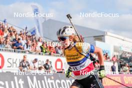 02.08.2024, Sandnes, Norway (NOR): Selina Grothian (GER) - BLINK24 Festival Biathlon - Sandnes (NOR). www.nordicfocus.com. © Manzoni/NordicFocus. Every downloaded picture is fee-liable.