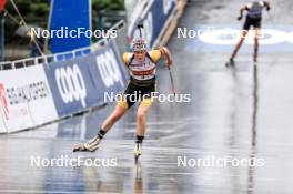 03.08.2024, Sandnes, Norway (NOR): Eline Grue (NOR) - BLINK24 Festival Biathlon - Sandnes (NOR). www.nordicfocus.com. © Manzoni/NordicFocus. Every downloaded picture is fee-liable.