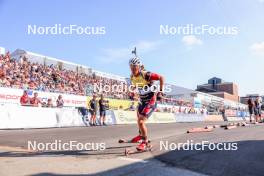 02.08.2024, Sandnes, Norway (NOR): Endre Stroemsheim (NOR) - BLINK24 Festival Biathlon - Sandnes (NOR). www.nordicfocus.com. © Manzoni/NordicFocus. Every downloaded picture is fee-liable.