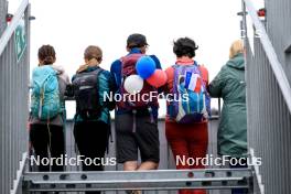 03.08.2024, Sandnes, Norway (NOR): French fans Event Feature: - BLINK24 Festival Biathlon - Sandnes (NOR). www.nordicfocus.com. © Manzoni/NordicFocus. Every downloaded picture is fee-liable.