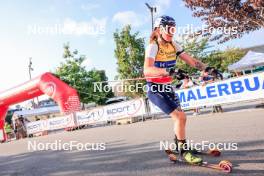 02.08.2024, Sandnes, Norway (NOR): Lou Jeanmonnot (FRA) - BLINK24 Festival Biathlon - Sandnes (NOR). www.nordicfocus.com. © Manzoni/NordicFocus. Every downloaded picture is fee-liable.