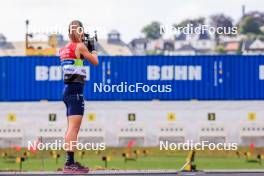 02.08.2024, Sandnes, Norway (NOR): Oceane Michelon (FRA) - BLINK24 Festival Biathlon - Sandnes (NOR). www.nordicfocus.com. © Nordnes/NordicFocus. Every downloaded picture is fee-liable.