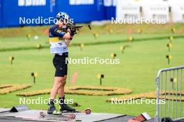 03.08.2024, Sandnes, Norway (NOR): Martin Nevland (NOR) - BLINK24 Festival Biathlon - Sandnes (NOR). www.nordicfocus.com. © Manzoni/NordicFocus. Every downloaded picture is fee-liable.