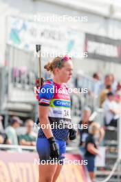 02.08.2024, Sandnes, Norway (NOR): Karoline Erdal (NOR) - BLINK24 Festival Biathlon - Sandnes (NOR). www.nordicfocus.com. © Nordnes/NordicFocus. Every downloaded picture is fee-liable.