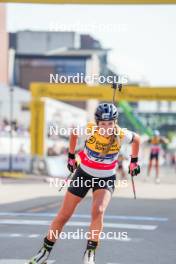 02.08.2024, Sandnes, Norway (NOR): Emilie Agheim Kalkenberg (NOR) - BLINK24 Festival Biathlon - Sandnes (NOR). www.nordicfocus.com. © Nordnes/NordicFocus. Every downloaded picture is fee-liable.