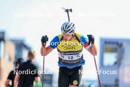 02.08.2024, Sandnes, Norway (NOR): Fabien Claude (FRA) - BLINK24 Festival Biathlon - Sandnes (NOR). www.nordicfocus.com. © Manzoni/NordicFocus. Every downloaded picture is fee-liable.