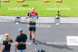 02.08.2024, Sandnes, Norway (NOR): Endre Stroemsheim (NOR) - BLINK24 Festival Biathlon - Sandnes (NOR). www.nordicfocus.com. © Nordnes/NordicFocus. Every downloaded picture is fee-liable.