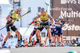 02.08.2024, Sandnes, Norway (NOR): David Zobel (GER) - BLINK24 Festival Biathlon - Sandnes (NOR). www.nordicfocus.com. © Manzoni/NordicFocus. Every downloaded picture is fee-liable.