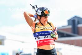 02.08.2024, Sandnes, Norway (NOR): Gilonne Guigonnat (FRA) - BLINK24 Festival Biathlon - Sandnes (NOR). www.nordicfocus.com. © Manzoni/NordicFocus. Every downloaded picture is fee-liable.