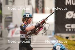 03.08.2024, Sandnes, Norway (NOR): Asne Skrede (NOR) - BLINK24 Festival Biathlon - Sandnes (NOR). www.nordicfocus.com. © Nordnes/NordicFocus. Every downloaded picture is fee-liable.