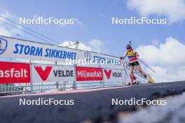 02.08.2024, Sandnes, Norway (NOR): Janina Hettich-Walz (GER) - BLINK24 Festival Biathlon - Sandnes (NOR). www.nordicfocus.com. © Nordnes/NordicFocus. Every downloaded picture is fee-liable.