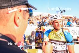 02.08.2024, Sandnes, Norway (NOR): Emilien Jacquelin (FRA) - BLINK24 Festival Biathlon - Sandnes (NOR). www.nordicfocus.com. © Manzoni/NordicFocus. Every downloaded picture is fee-liable.