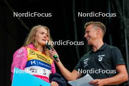 02.08.2024, Sandnes, Norway (NOR): Karoline Offigstad Knotten (NOR) - BLINK24 Festival Biathlon - Sandnes (NOR). www.nordicfocus.com. © Nordnes/NordicFocus. Every downloaded picture is fee-liable.