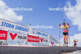 02.08.2024, Sandnes, Norway (NOR): Hanna Kebinger (GER) - BLINK24 Festival Biathlon - Sandnes (NOR). www.nordicfocus.com. © Nordnes/NordicFocus. Every downloaded picture is fee-liable.