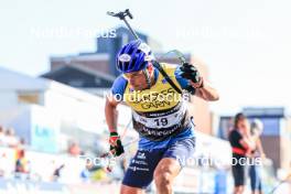 02.08.2024, Sandnes, Norway (NOR): Oscar Lombardot (FRA) - BLINK24 Festival Biathlon - Sandnes (NOR). www.nordicfocus.com. © Manzoni/NordicFocus. Every downloaded picture is fee-liable.