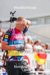 02.08.2024, Sandnes, Norway (NOR): Endre Stroemsheim (NOR) - BLINK24 Festival Biathlon - Sandnes (NOR). www.nordicfocus.com. © Nordnes/NordicFocus. Every downloaded picture is fee-liable.