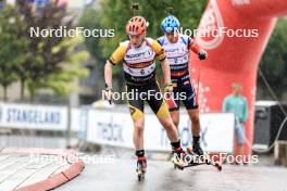 03.08.2024, Sandnes, Norway (NOR): Martin Femsteinevik (NOR) - BLINK24 Festival Biathlon - Sandnes (NOR). www.nordicfocus.com. © Manzoni/NordicFocus. Every downloaded picture is fee-liable.