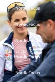 03.08.2024, Sandnes, Norway (NOR): Julia Simon (FRA) - BLINK24 Festival Biathlon - Sandnes (NOR). www.nordicfocus.com. © Manzoni/NordicFocus. Every downloaded picture is fee-liable.