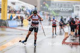 03.08.2024, Sandnes, Norway (NOR): Julia Simon (FRA) - BLINK24 Festival Biathlon - Sandnes (NOR). www.nordicfocus.com. © Manzoni/NordicFocus. Every downloaded picture is fee-liable.