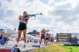 02.08.2024, Sandnes, Norway (NOR): Elvira Oeberg (SWE) - BLINK24 Festival Biathlon - Sandnes (NOR). www.nordicfocus.com. © Nordnes/NordicFocus. Every downloaded picture is fee-liable.