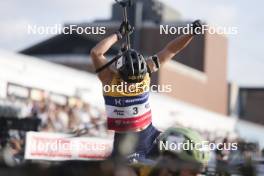 02.08.2024, Sandnes, Norway (NOR): Julia Simon (FRA) - BLINK24 Festival Biathlon - Sandnes (NOR). www.nordicfocus.com. © Nordnes/NordicFocus. Every downloaded picture is fee-liable.