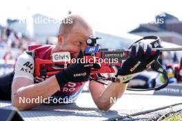 02.08.2024, Sandnes, Norway (NOR): Johannes Dale-Skjevdal (NOR) - BLINK24 Festival Biathlon - Sandnes (NOR). www.nordicfocus.com. © Nordnes/NordicFocus. Every downloaded picture is fee-liable.