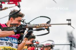 02.08.2024, Sandnes, Norway (NOR): Eric Perrot (FRA) - BLINK24 Festival Biathlon - Sandnes (NOR). www.nordicfocus.com. © Nordnes/NordicFocus. Every downloaded picture is fee-liable.