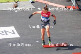 02.08.2024, Sandnes, Norway (NOR): Justine Braisaz-Bouchet (FRA) - BLINK24 Festival Biathlon - Sandnes (NOR). www.nordicfocus.com. © Manzoni/NordicFocus. Every downloaded picture is fee-liable.