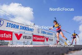 02.08.2024, Sandnes, Norway (NOR): Ragna Fodstad (NOR) - BLINK24 Festival Biathlon - Sandnes (NOR). www.nordicfocus.com. © Nordnes/NordicFocus. Every downloaded picture is fee-liable.