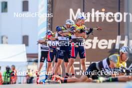 02.08.2024, Sandnes, Norway (NOR): Sturla Holm Laegreid (NOR) - BLINK24 Festival Biathlon - Sandnes (NOR). www.nordicfocus.com. © Manzoni/NordicFocus. Every downloaded picture is fee-liable.