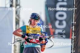 02.08.2024, Sandnes, Norway (NOR): Hanna Oeberg (SWE) - BLINK24 Festival Biathlon - Sandnes (NOR). www.nordicfocus.com. © Nordnes/NordicFocus. Every downloaded picture is fee-liable.