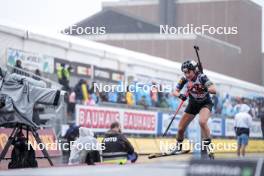 03.08.2024, Sandnes, Norway (NOR): Marte Johansen (NOR) - BLINK24 Festival Biathlon - Sandnes (NOR). www.nordicfocus.com. © Nordnes/NordicFocus. Every downloaded picture is fee-liable.