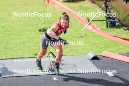 02.08.2024, Sandnes, Norway (NOR): Justine Braisaz-Bouchet (FRA) - BLINK24 Festival Biathlon - Sandnes (NOR). www.nordicfocus.com. © Manzoni/NordicFocus. Every downloaded picture is fee-liable.