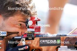 02.08.2024, Sandnes, Norway (NOR): Sturla Holm Laegreid (NOR) - BLINK24 Festival Biathlon - Sandnes (NOR). www.nordicfocus.com. © Nordnes/NordicFocus. Every downloaded picture is fee-liable.