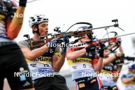 03.08.2024, Sandnes, Norway (NOR): Noah Lekal Husnes (NOR) - BLINK24 Festival Biathlon - Sandnes (NOR). www.nordicfocus.com. © Manzoni/NordicFocus. Every downloaded picture is fee-liable.