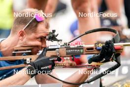 03.08.2024, Sandnes, Norway (NOR): Emilien Jacquelin (FRA) - BLINK24 Festival Biathlon - Sandnes (NOR). www.nordicfocus.com. © Nordnes/NordicFocus. Every downloaded picture is fee-liable.