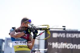 02.08.2024, Sandnes, Norway (NOR): David Zobel (GER) - BLINK24 Festival Biathlon - Sandnes (NOR). www.nordicfocus.com. © Nordnes/NordicFocus. Every downloaded picture is fee-liable.