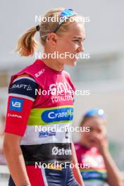 02.08.2024, Sandnes, Norway (NOR): Juni Arnekleiv (NOR) - BLINK24 Festival Biathlon - Sandnes (NOR). www.nordicfocus.com. © Nordnes/NordicFocus. Every downloaded picture is fee-liable.