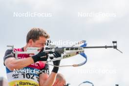 02.08.2024, Sandnes, Norway (NOR): Tarjei Boe (NOR) - BLINK24 Festival Biathlon - Sandnes (NOR). www.nordicfocus.com. © Nordnes/NordicFocus. Every downloaded picture is fee-liable.