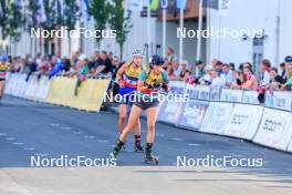 02.08.2024, Sandnes, Norway (NOR): Hanna Oeberg (SWE) - BLINK24 Festival Biathlon - Sandnes (NOR). www.nordicfocus.com. © Manzoni/NordicFocus. Every downloaded picture is fee-liable.