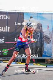 02.08.2024, Sandnes, Norway (NOR): Ragnhild Femsteinevik (NOR) - BLINK24 Festival Biathlon - Sandnes (NOR). www.nordicfocus.com. © Nordnes/NordicFocus. Every downloaded picture is fee-liable.