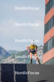 02.08.2024, Sandnes, Norway (NOR): Noah Lekhal Husnes (NOR) - BLINK24 Festival Biathlon - Sandnes (NOR). www.nordicfocus.com. © Nordnes/NordicFocus. Every downloaded picture is fee-liable.